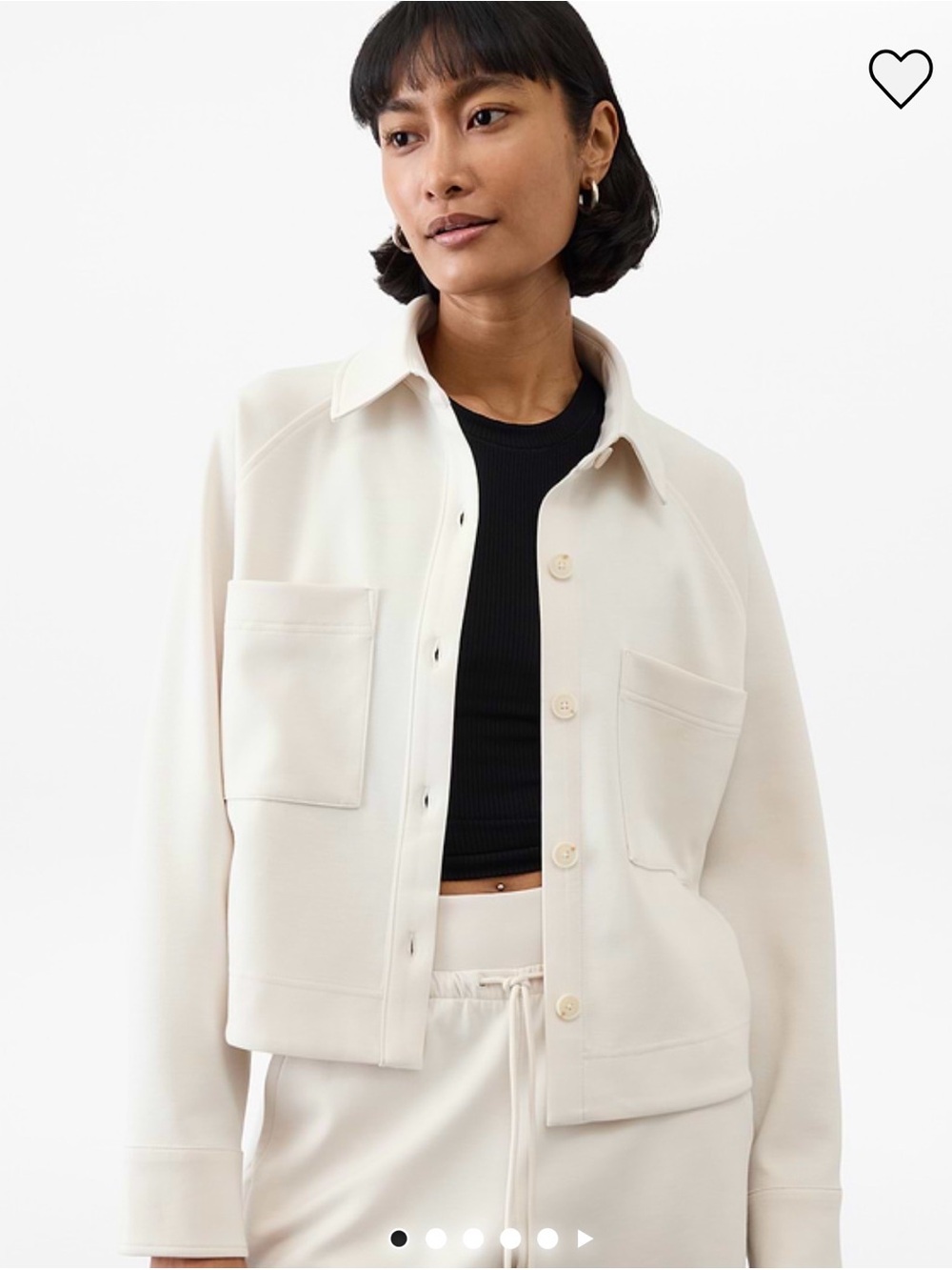 Athleta M Tall Allure Jacket in Bone